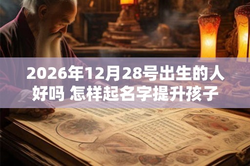 2026年12月28号出生的人好吗 怎样起名字提升孩子终生运势