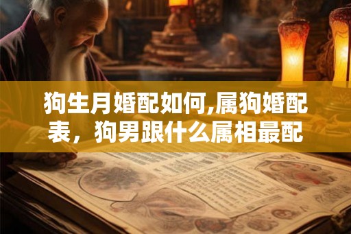 狗生月婚配如何,属狗婚配表，狗男跟什么属相最配