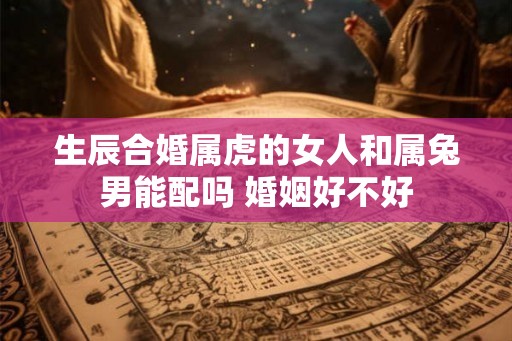 生辰合婚属虎的女人和属兔男能配吗 婚姻好不好