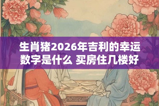 生肖猪2026年吉利的幸运数字是什么 买房住几楼好
