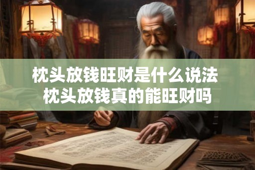 枕头放钱旺财是什么说法 枕头放钱真的能旺财吗
