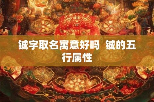 铖字取名寓意好吗  铖的五行属性