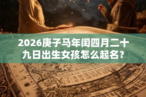 2026庚子马年闰四月二十九日出生女孩怎么起名？