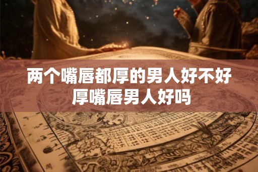 两个嘴唇都厚的男人好不好 厚嘴唇男人好吗