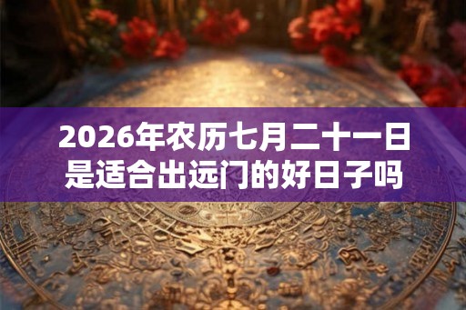 2026年农历七月二十一日是适合出远门的好日子吗