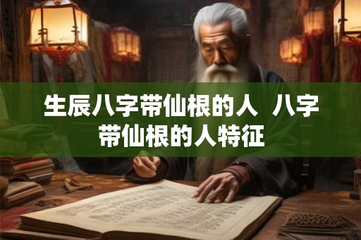 生辰八字带仙根的人  八字带仙根的人特征