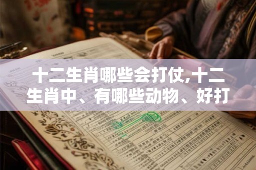 十二生肖哪些会打仗,十二生肖中、有哪些动物、好打斗