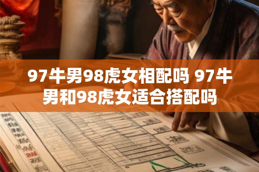 97牛男98虎女相配吗 97牛男和98虎女适合搭配吗