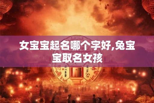 女宝宝起名哪个字好,兔宝宝取名女孩 女宝宝起名哪个字好,兔宝宝取名女孩
