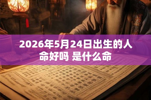 2026年5月24日出生的人命好吗 是什么命