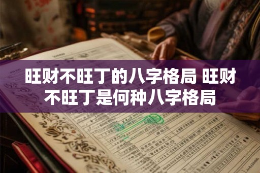 旺财不旺丁的八字格局 旺财不旺丁是何种八字格局