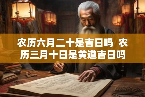 农历六月二十是吉日吗  农历三月十日是黄道吉日吗