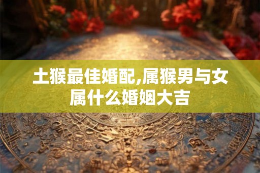 土猴最佳婚配,属猴男与女属什么婚姻大吉