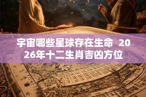 宇宙哪些星球存在生命 2026年十二生肖吉凶方位 宇宙哪些星球存在生命 2026年十二生肖吉凶方位