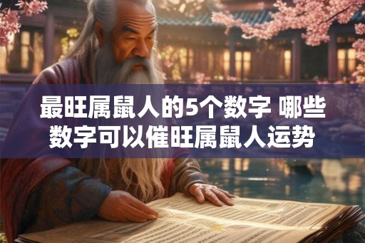 最旺属鼠人的5个数字 哪些数字可以催旺属鼠人运势