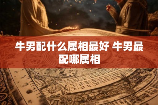 牛男配什么属相最好 牛男最配哪属相