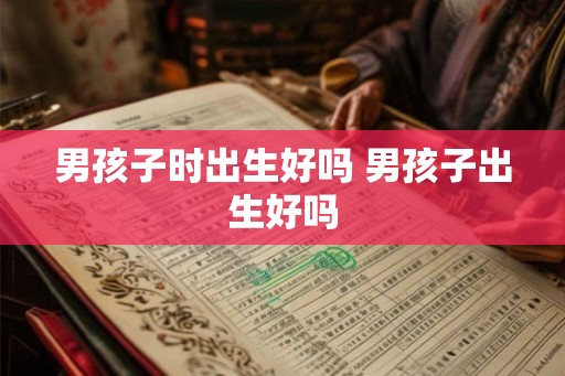 男孩子时出生好吗 男孩子出生好吗