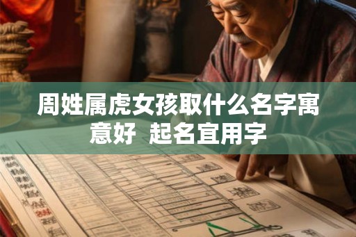 周姓属虎女孩取什么名字寓意好  起名宜用字