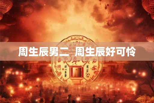 周生辰男二  周生辰好可怜