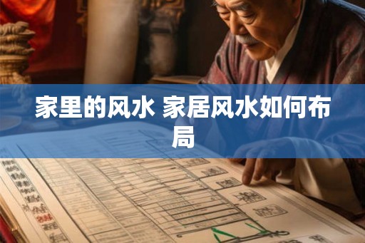 家里的风水 家居风水如何布局