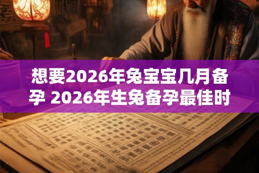 想要2026年兔宝宝几月备孕 2026年生兔备孕最佳时间表 想要2026年兔宝宝几月备孕 2026年生兔备孕最佳时间表