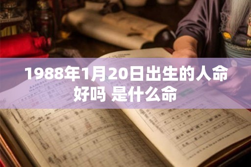 1988年1月20日出生的人命好吗 是什么命 1988年1月20日出生的人命好吗 是什么命