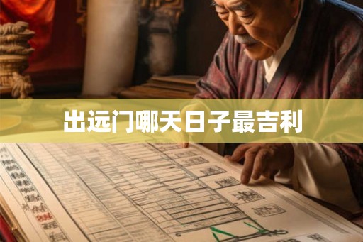 出远门哪天日子最吉利