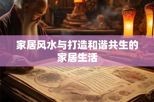 家居风水与打造和谐共生的家居生活 家居风水与打造和谐共生的家居生活