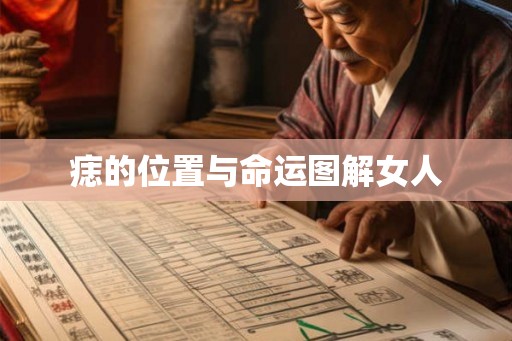 痣的位置与命运图解女人