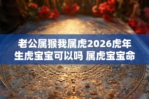 老公属猴我属虎2026虎年生虎宝宝可以吗 属虎宝宝命好不好