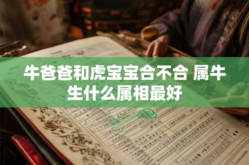 牛爸爸和虎宝宝合不合 属牛生什么属相最好