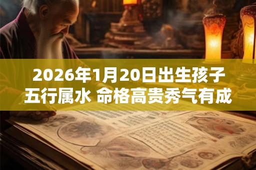 2026年1月20日出生孩子五行属水 命格高贵秀气有成