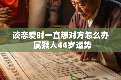 谈恋爱时一直想对方怎么办 属猴人44岁运势 谈恋爱时一直想对方怎么办 属猴人44岁运势