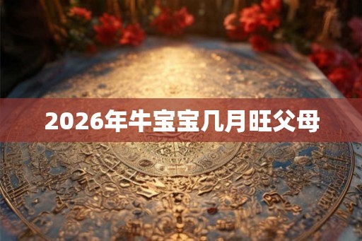 2026年牛宝宝几月旺父母