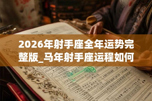 2026年射手座全年运势完整版_马年射手座运程如何 2026年射手座全年运势完整版_马年射手座运程如何