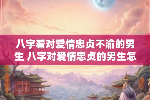 八字看对爱情忠贞不渝的男生 八字对爱情忠贞的男生怎么看