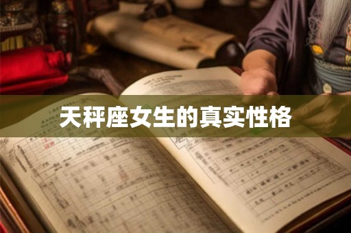 天秤座女生的真实性格