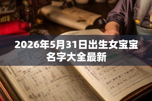 2026年5月31日出生女宝宝名字大全最新 2026年5月31日出生女宝宝名字大全最新