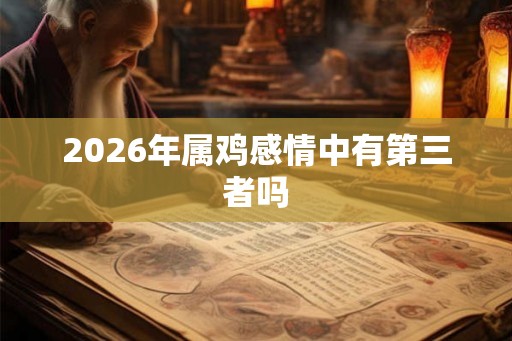 2026年属鸡感情中有第三者吗 2026年属鸡感情中有第三者吗