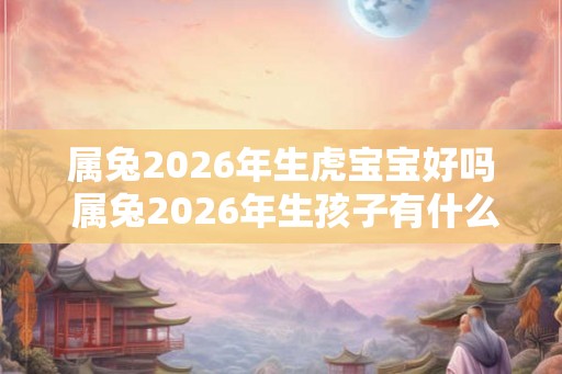 属兔2026年生虎宝宝好吗 属兔2026年生孩子有什么影响