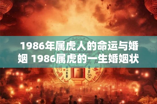 1986年属虎人的命运与婚姻 1986属虎的一生婚姻状况