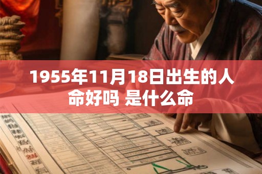 1955年11月18日出生的人命好吗 是什么命