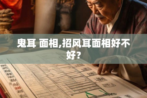 鬼耳 面相,招风耳面相好不好？