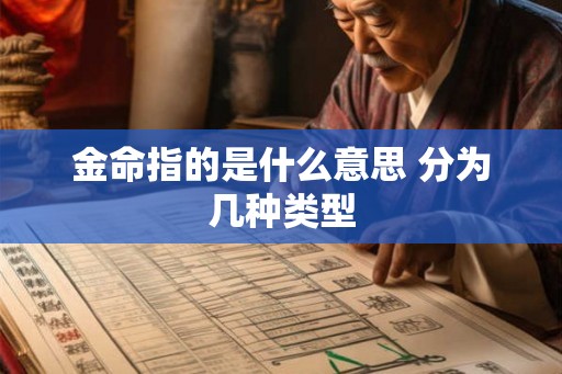 金命指的是什么意思 分为几种类型 金命指的是什么意思 分为几种类型