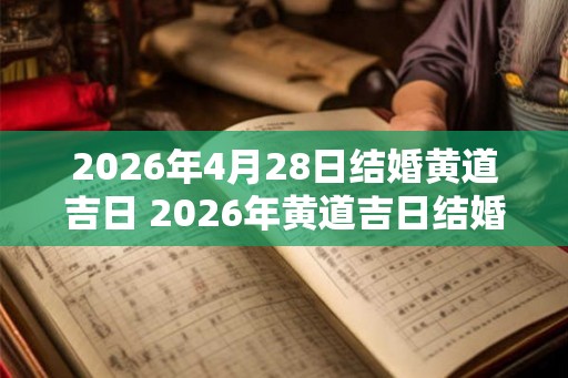 2026年4月28日结婚黄道吉日 2026年黄道吉日结婚是哪天 2026年4月28日结婚黄道吉日 2026年黄道吉日结婚是哪天