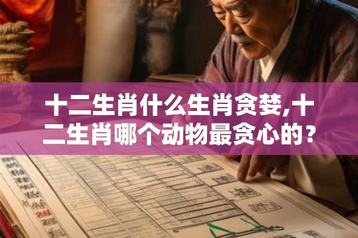 十二生肖什么生肖贪婪,十二生肖哪个动物最贪心的？