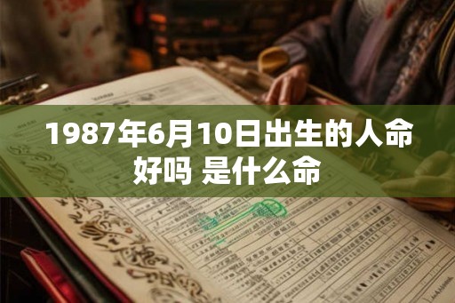 1987年6月10日出生的人命好吗 是什么命