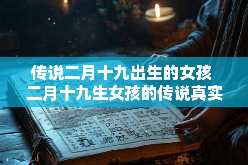 传说二月十九出生的女孩 二月十九生女孩的传说真实吗