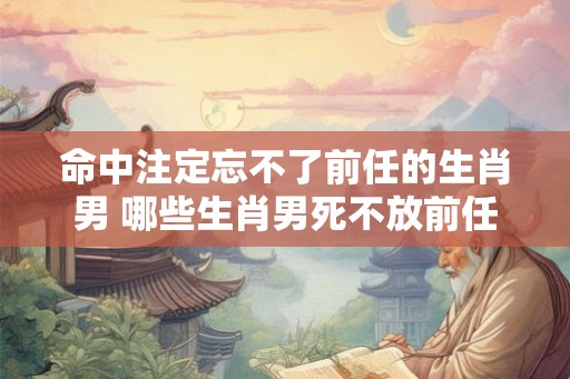 命中注定忘不了前任的生肖男 哪些生肖男死不放前任