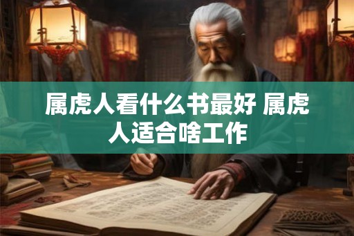 属虎人看什么书最好 属虎人适合啥工作
